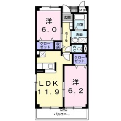 エトワール城東の物件間取画像